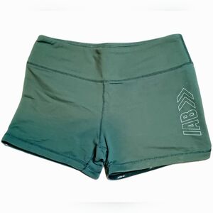 IAB 3-Inch No-Ride Mallard Green Arrows Workout Shorts - Size 8 Medium
